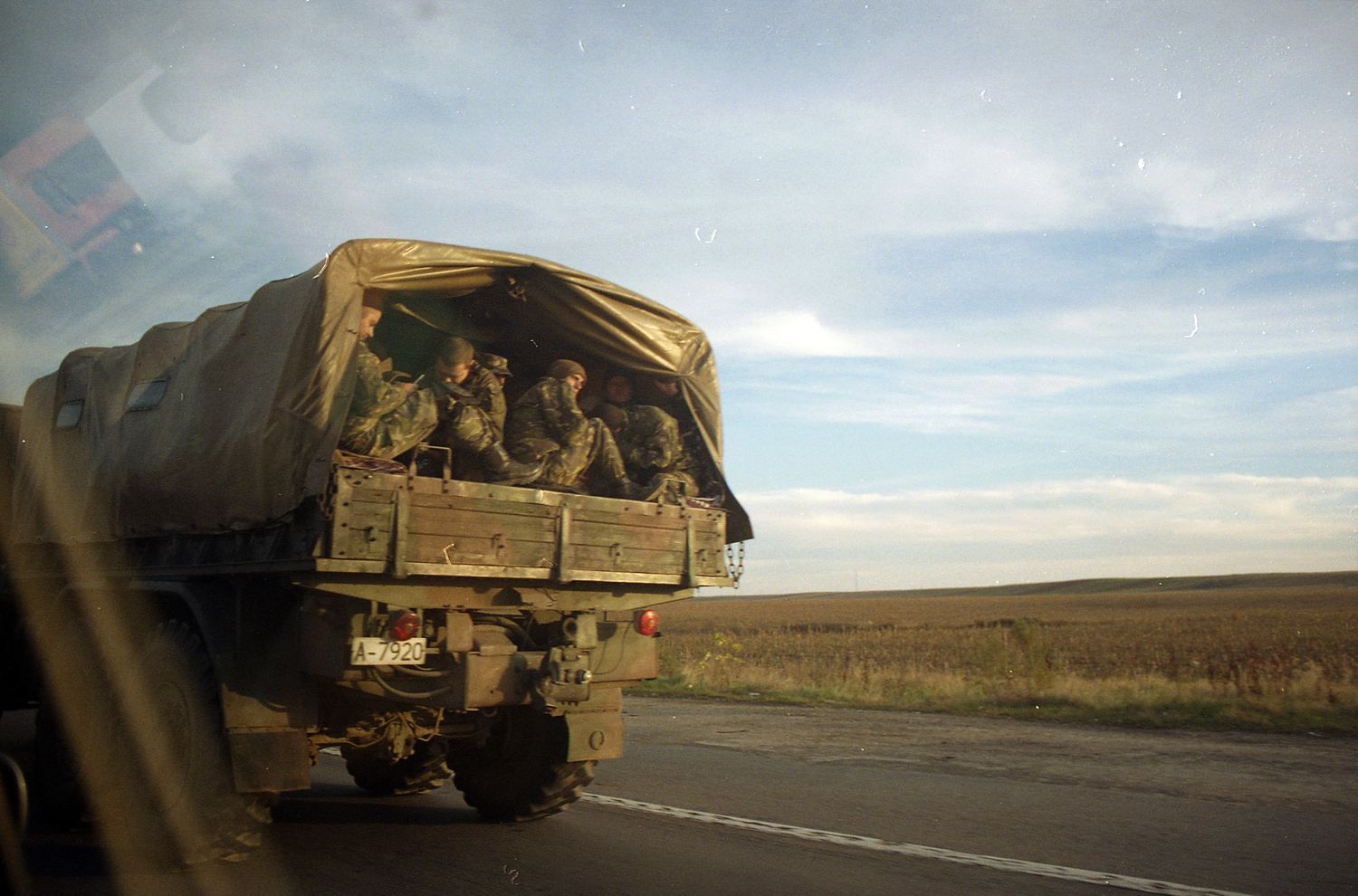 Army convoy